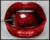 *L* Cherry Lips Badge