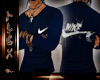 {A} blue longshirt 