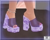 Kiss Purple Platforms