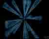 blue disco lightball