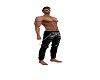 pantalon pvc negro