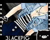 B.* Jacket Black Shorts