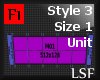 LSF Style 3 Size 1 F
