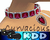 *KDD (XL) Ruby collar