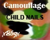 [B69]Child Camo Nails