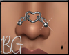 -BG- Heart Nose Chain 1