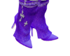 ✟ Purple boots