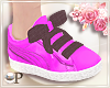 Spring Bow Sneakers Pink
