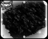 # Black fur rug