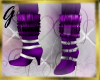 G- PurpleSilver Boots