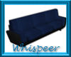 (W)Colbalt Blue Couch