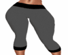 Grey/Black Capris RL