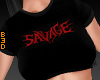 ð¤Savage Crop Top