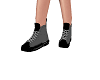 Grey and Black Sneakers