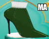 Boots Mrs Claus Green
