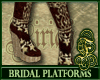 Bridal Platforms Red