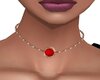 Delicate Ruby Necklace