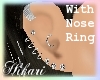 Piercings w/Nose Ring
