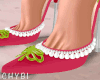 C~Lime/Melon Amore Heels
