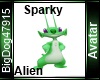 [BD] Sparky Alien (M)