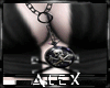 *AX*Gotic Skull Necklace