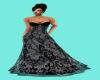 Black Sleeveless Gown