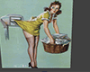 Vintage Laundry Pin Up