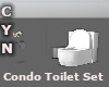 Condo Toilet Set
