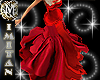 (MI) Long red dress