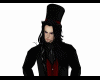 Goth Lord tophat red