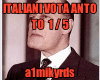 totÃ³ Italiani vota anto