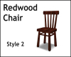 Redwood Chair Style 2