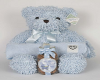 Blue Teddy Baby Picture