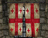 Medieval Templar Curtain
