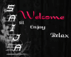 Neon  "Welcome"