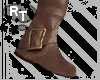 Brown~Buckle Boots