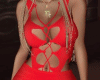 JZ Sexy Dress Red. L