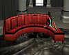 posable red sofa