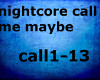 nightcore call me maybe