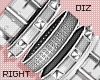 !!D Bracelets Silver R