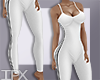 BMed-B184 Catsuit White