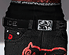 BLACK & RED PANTS