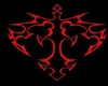 Gothic Cross Red