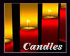 !~TC~! Red Glass Candles