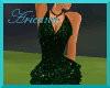 Green sparkle dress