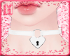 |H| Locked Heart White