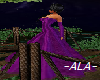 -ALA-Violet Elven Gown