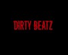 Dirty Beatz Sign Red