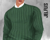 ♛Knitted Green Sweater