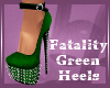 Fatality Green Heels